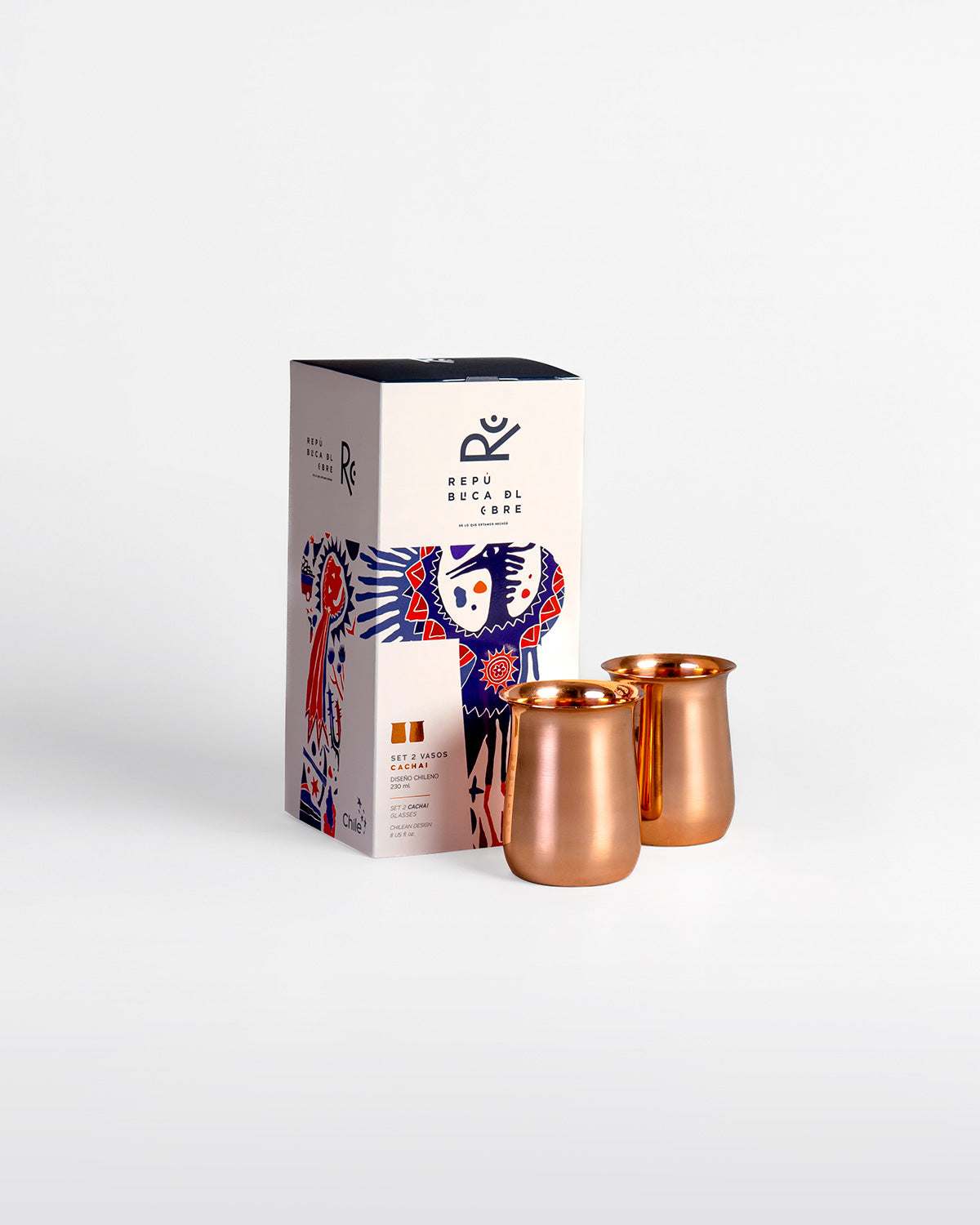 Vaso Cobre Cachai - Set 2