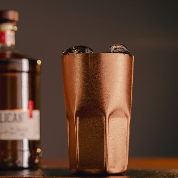 Vaso cobre regalo piscola