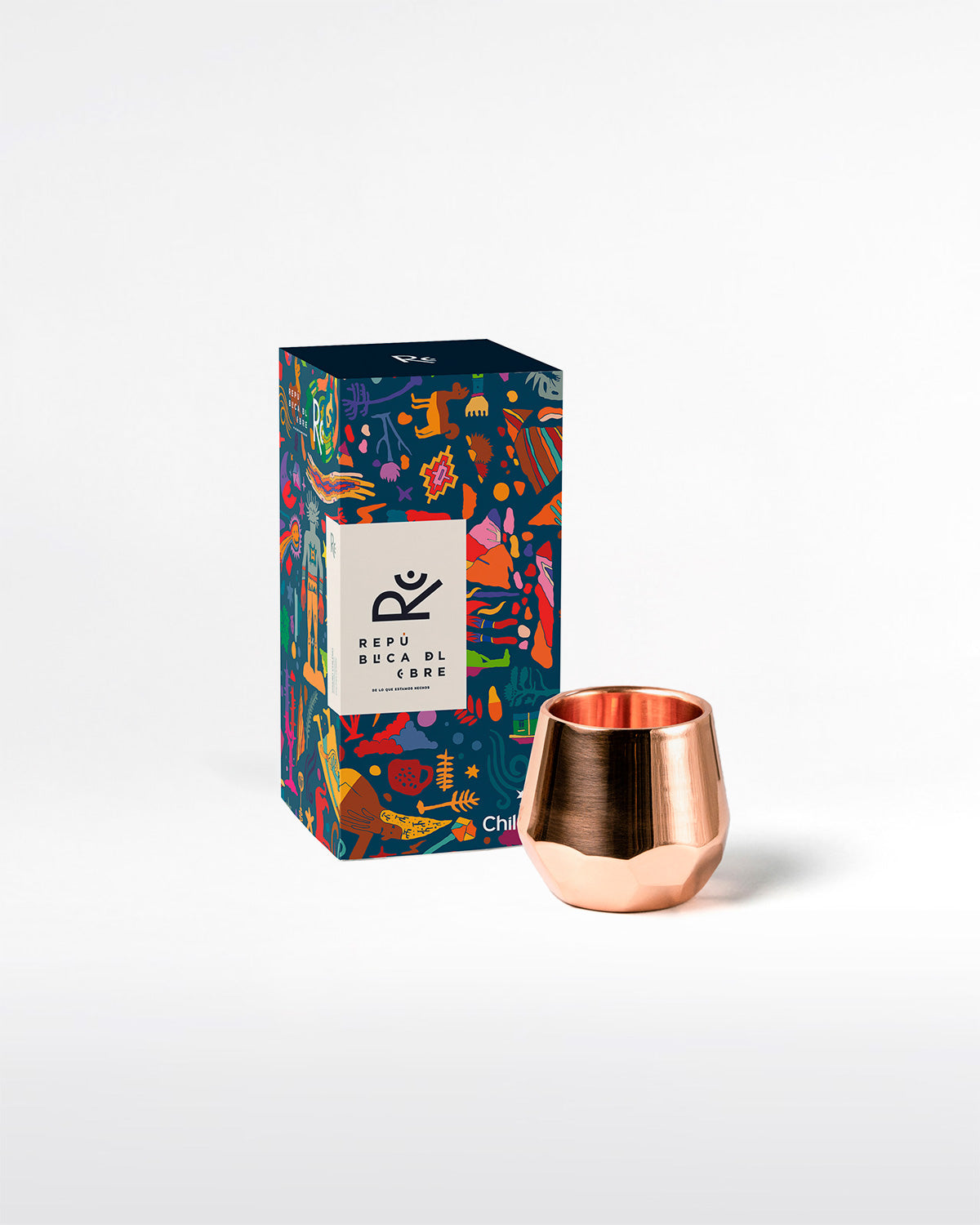 Vaso Cobre Antártica - Individual