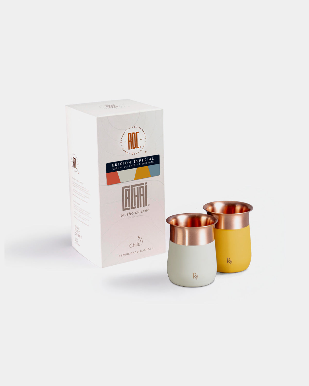 Vaso Cobre Cachai Colores - Set 2 (Colores Aleatorios)