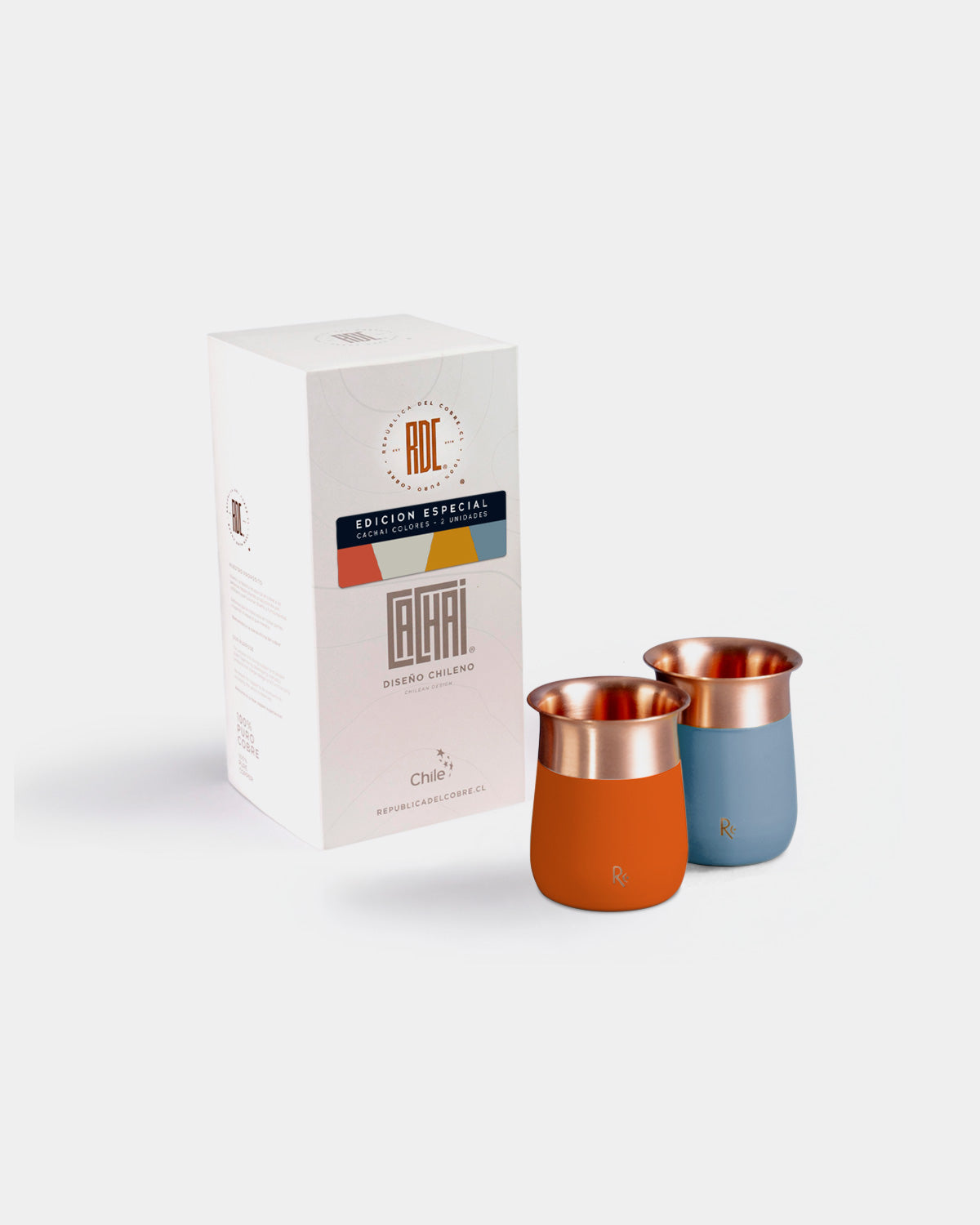 Vaso Cobre Cachai Colores - Set 2 (Colores Aleatorios)