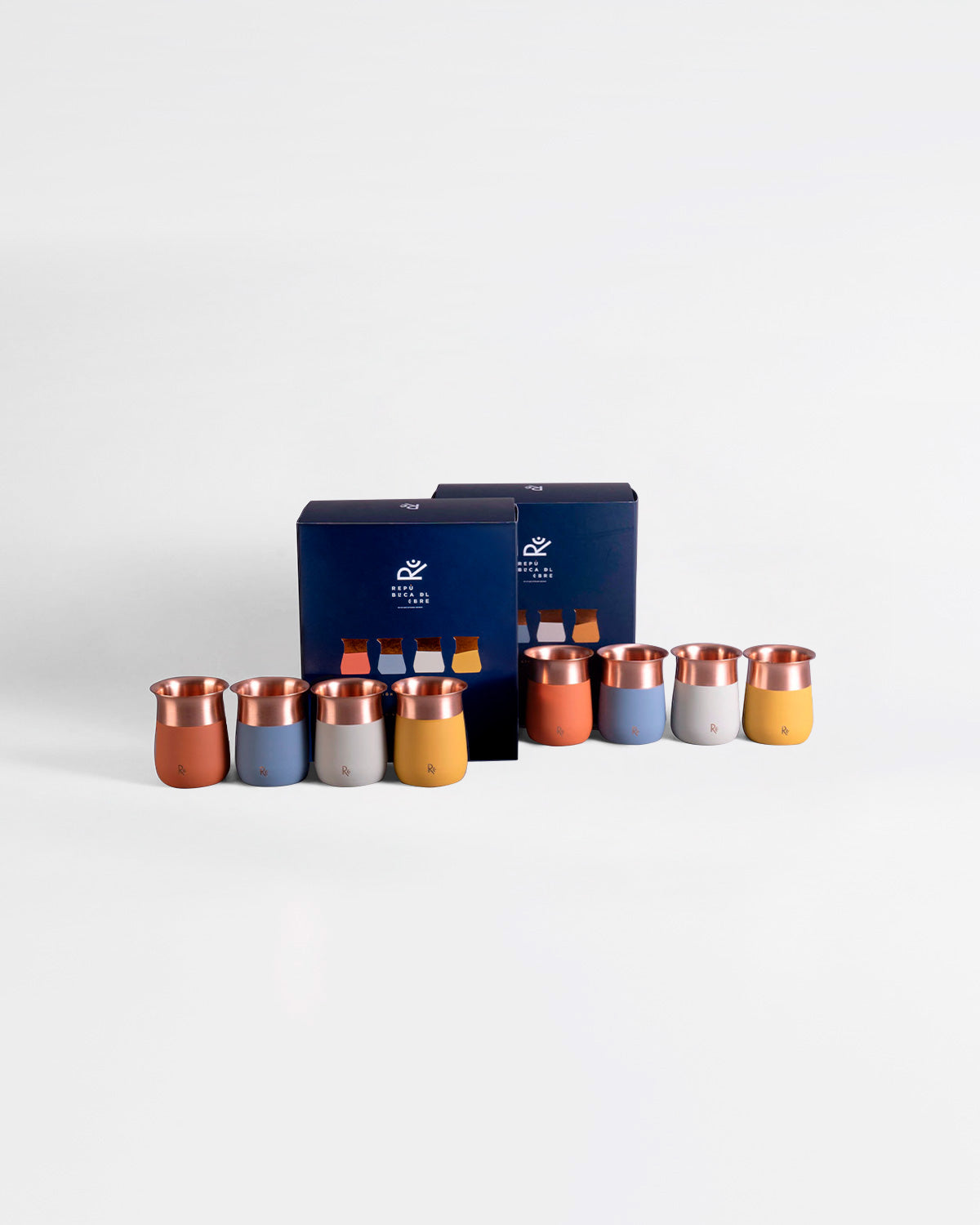 Vaso Cobre Cachai Colores - Pack 8