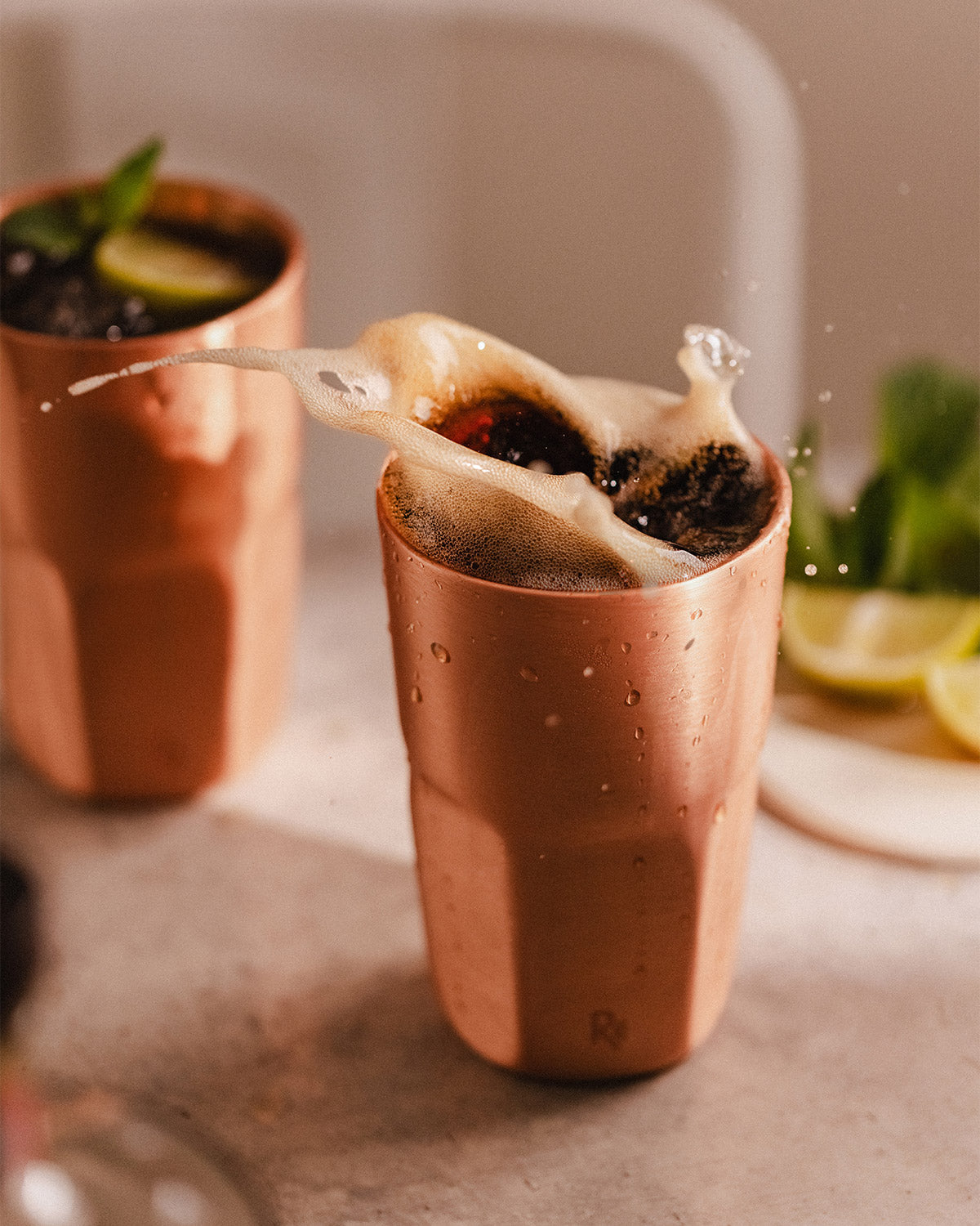 Vaso Cobre Elqui - Set 2 (Doble Pared)