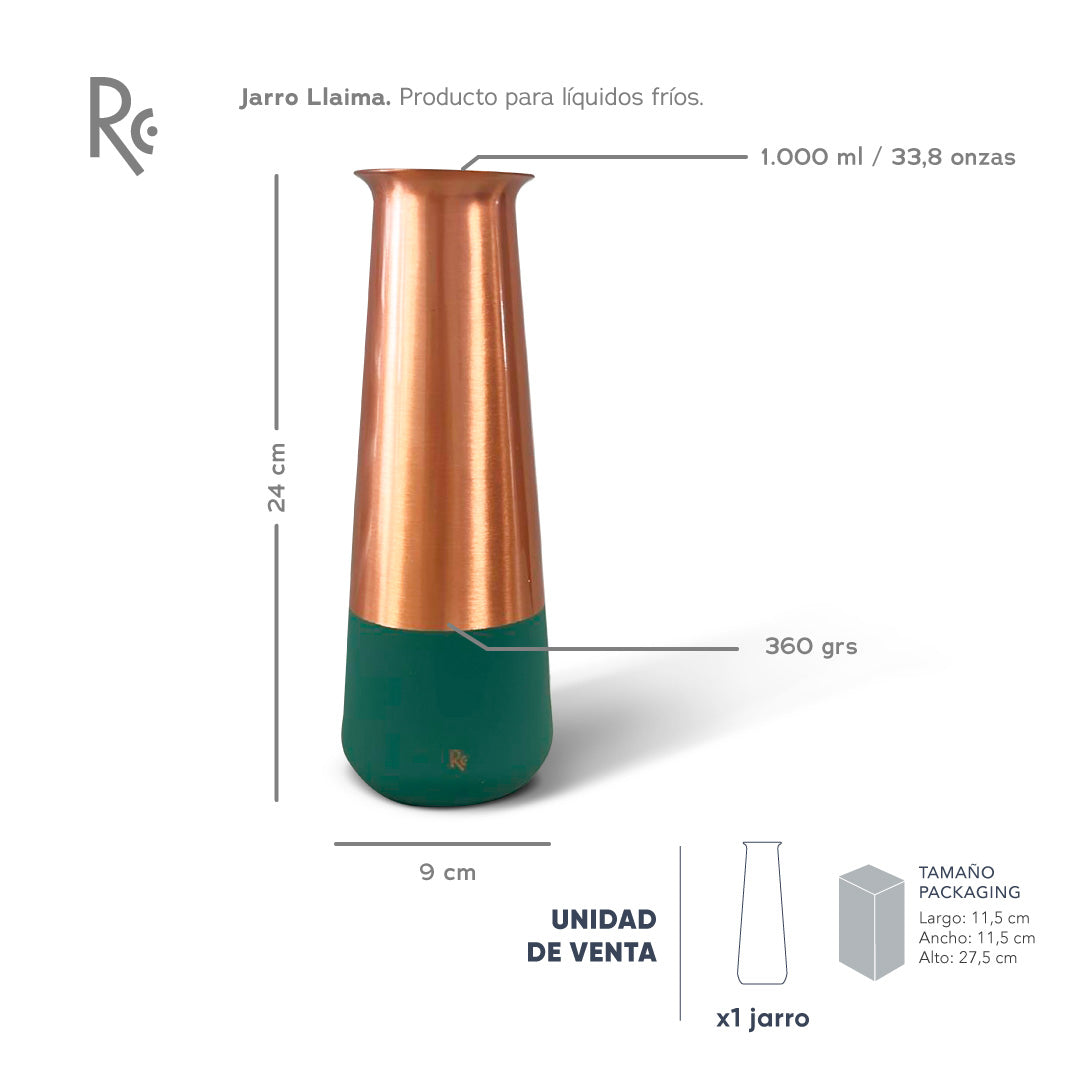Pack 4 Vasos Cachai Colores - + Jarro Llaima Color