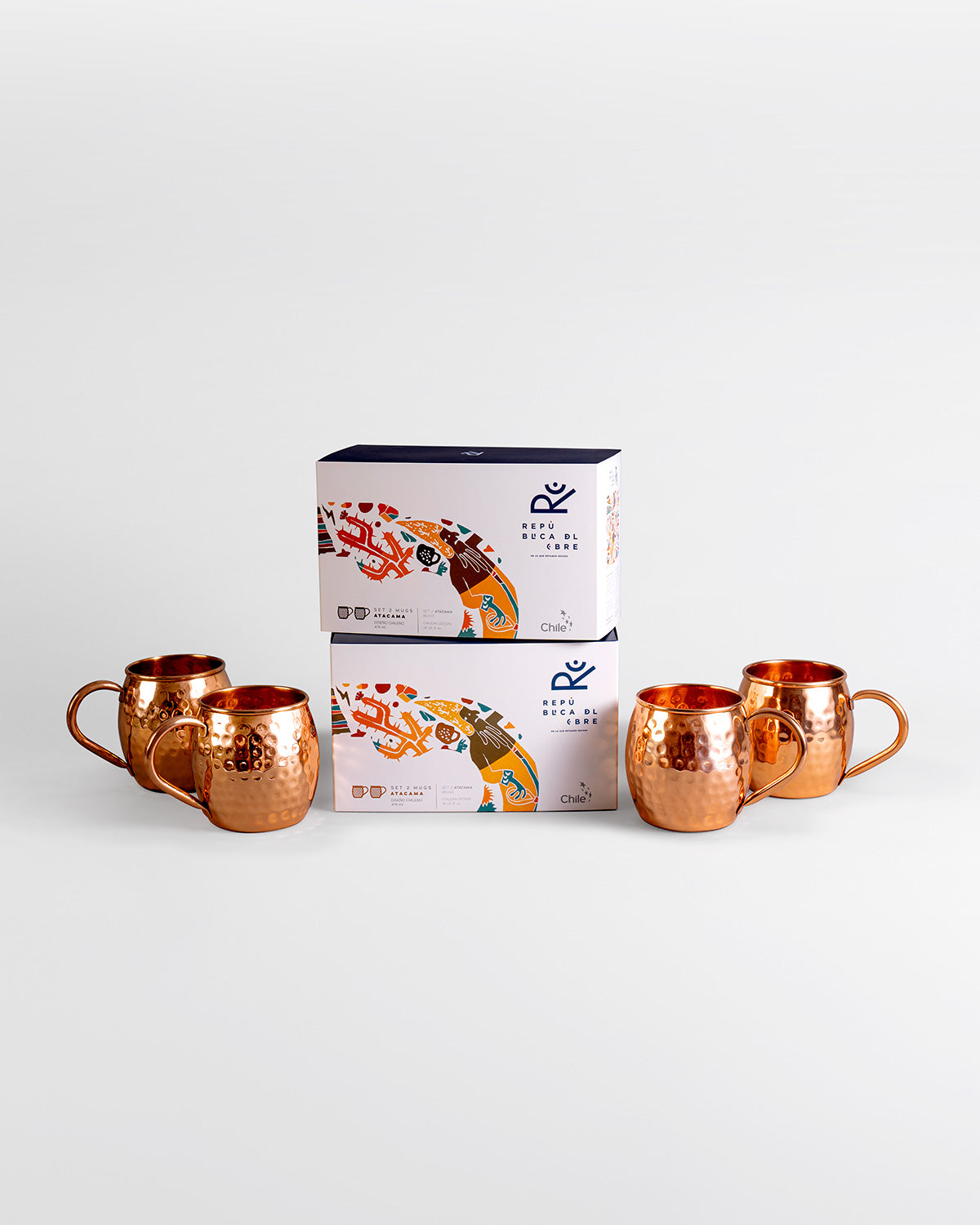 Mug Cobre Atacama - Pack 4