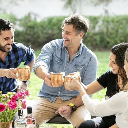 Mug cobre regalo amigos moscow mule