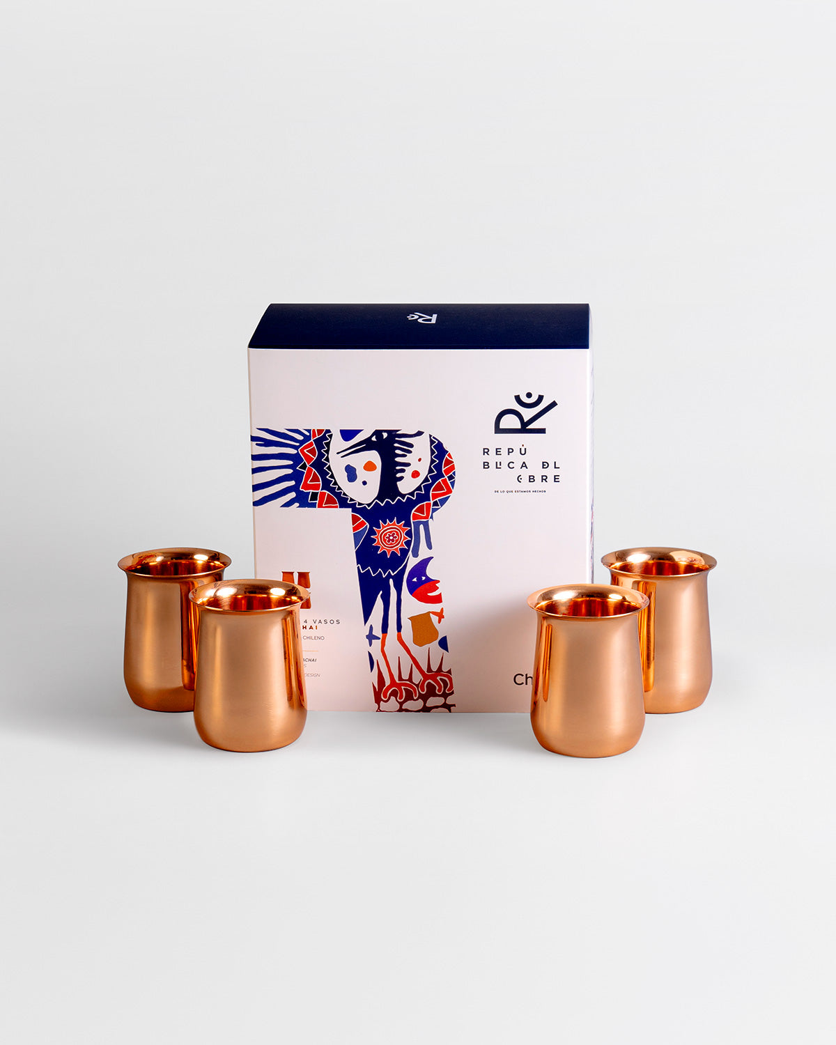Vaso Cobre Cachai - Set 4