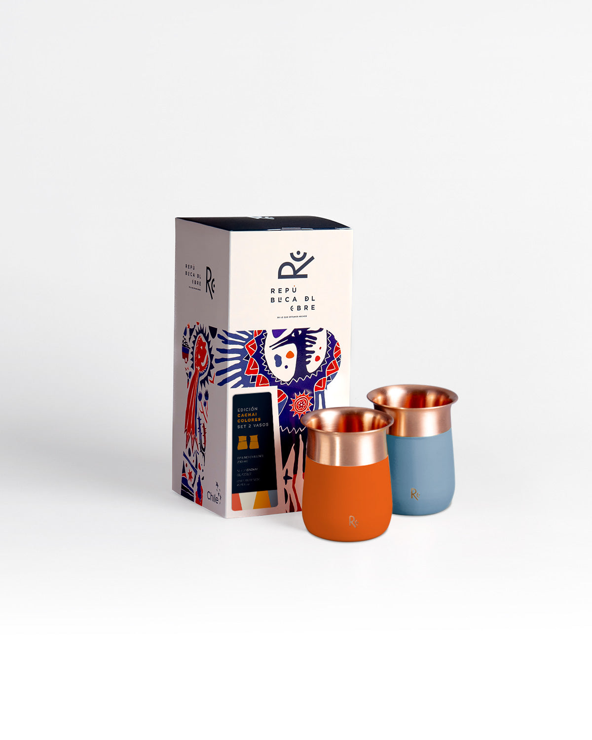 Vaso Cobre Cachai Colores 2 - Set 2 