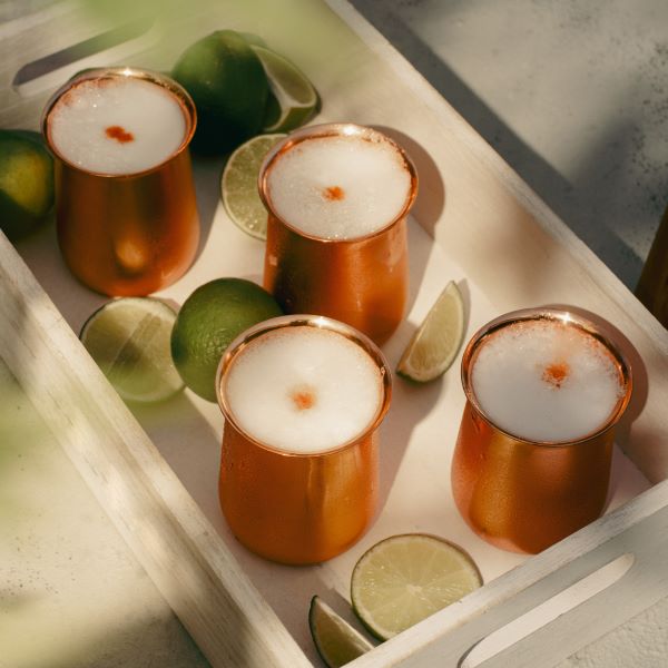 Vaso cobre cachai regalo sour