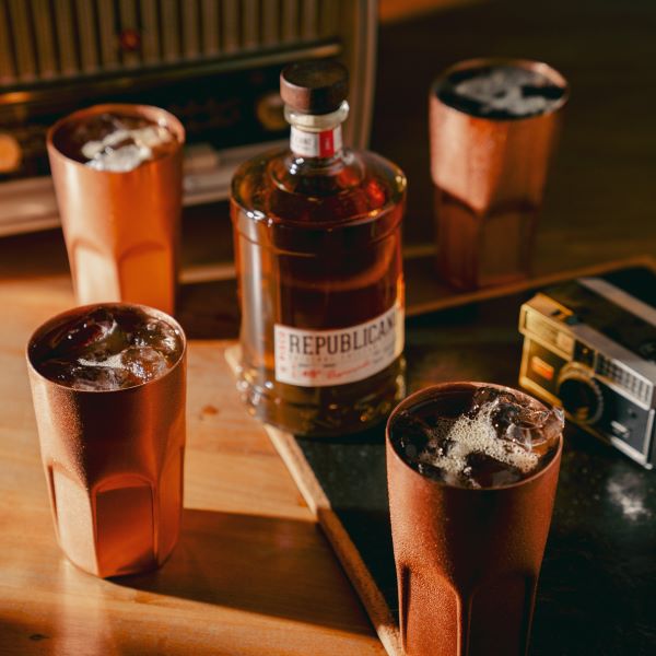 Vaso cobre pisco