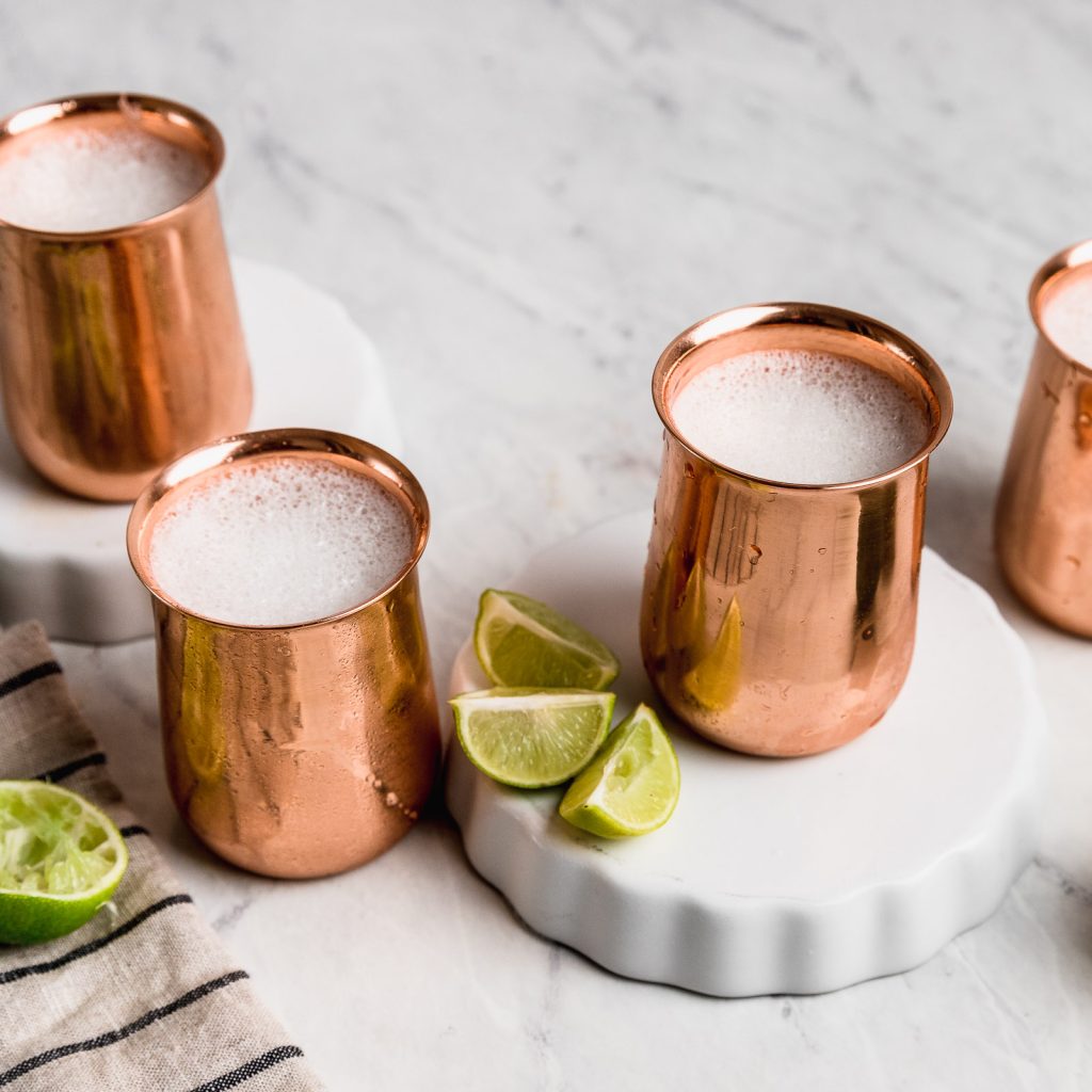 Vaso cobre regalo pisco sour