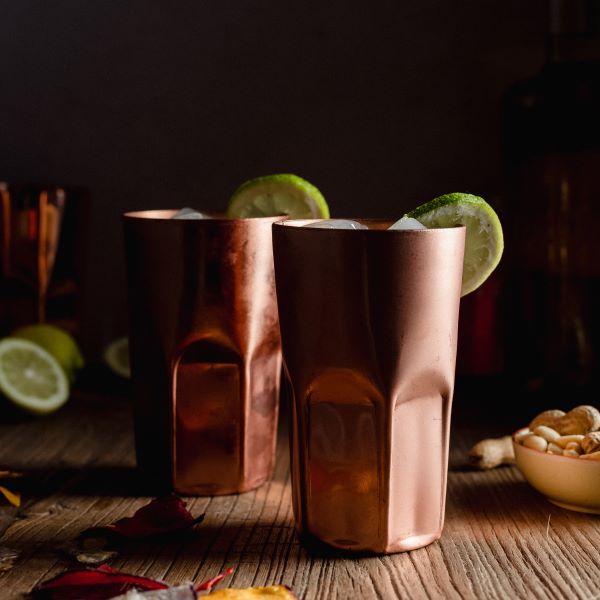 Vaso cobre regalo roncola