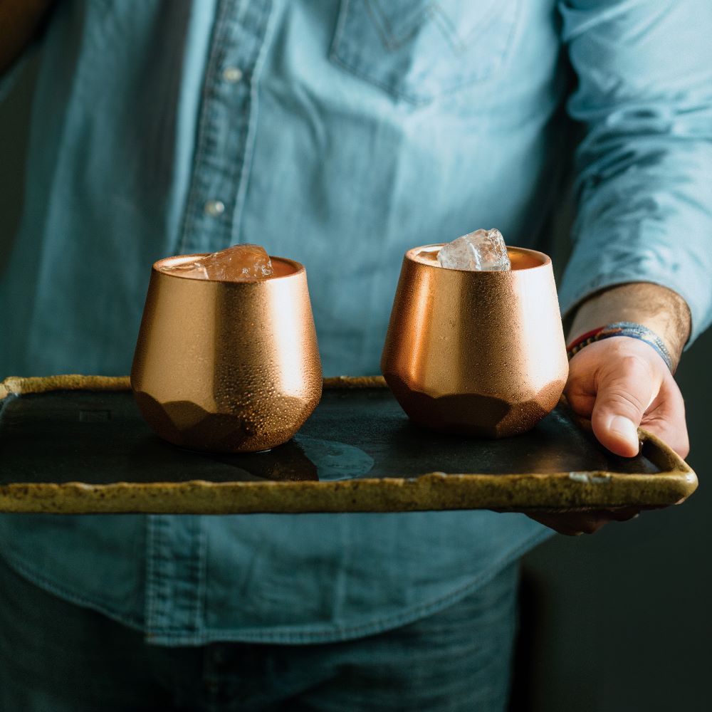 Vaso cobre regalo whiskero