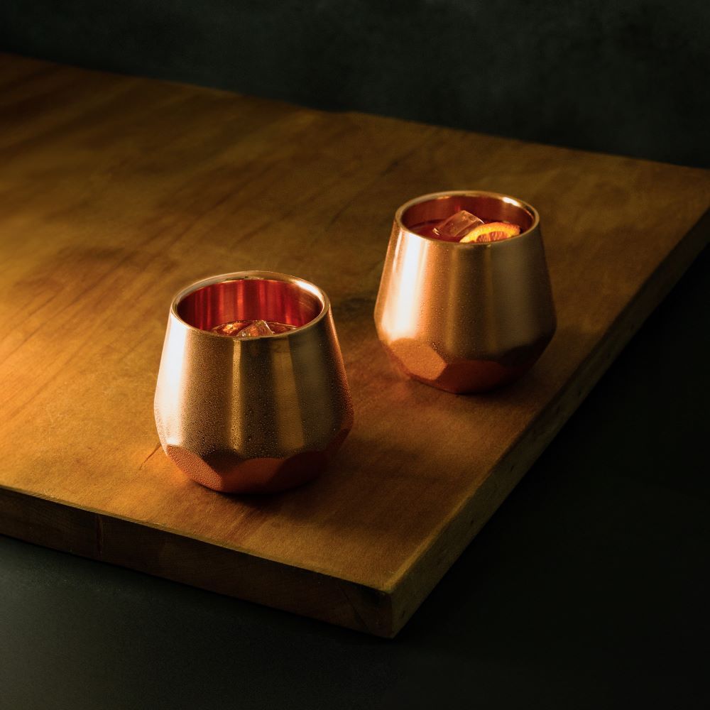 Vaso cobre regalo whisky